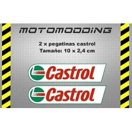 Pegatinas castrol vinilo