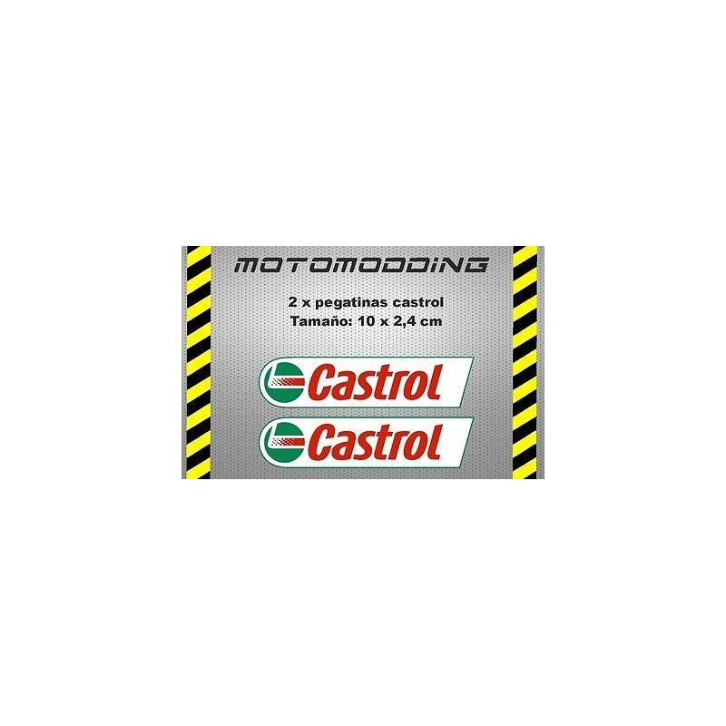 Pegatinas castrol vinilo