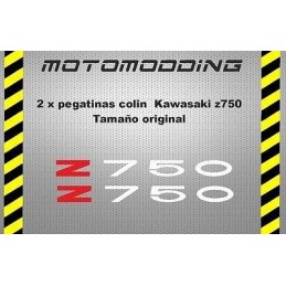 Pegatinas colín Kawasaki z750