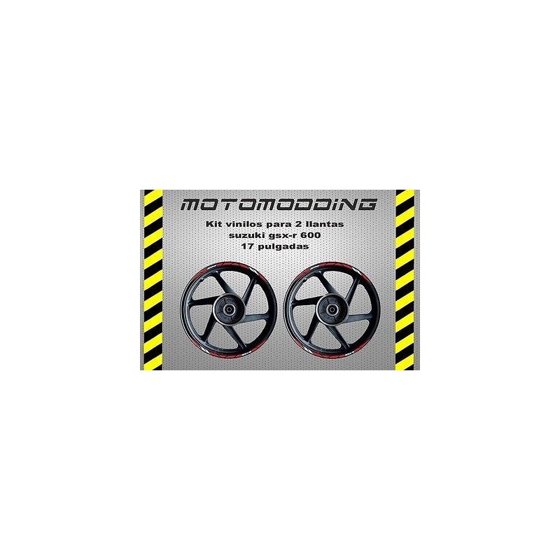 Pegatinas llantas Suzuki gsxr 600