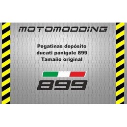 Pegatinas depósito Ducati panigale 899 vinilo
