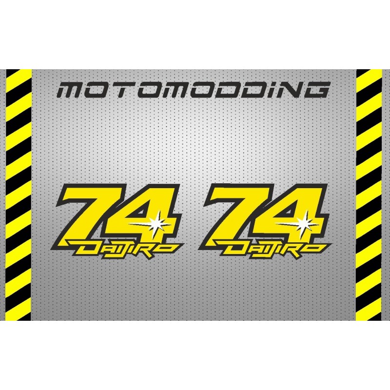 Kit pegatinas malcor racer ducati corse