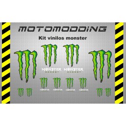 Kit pegatinas monster