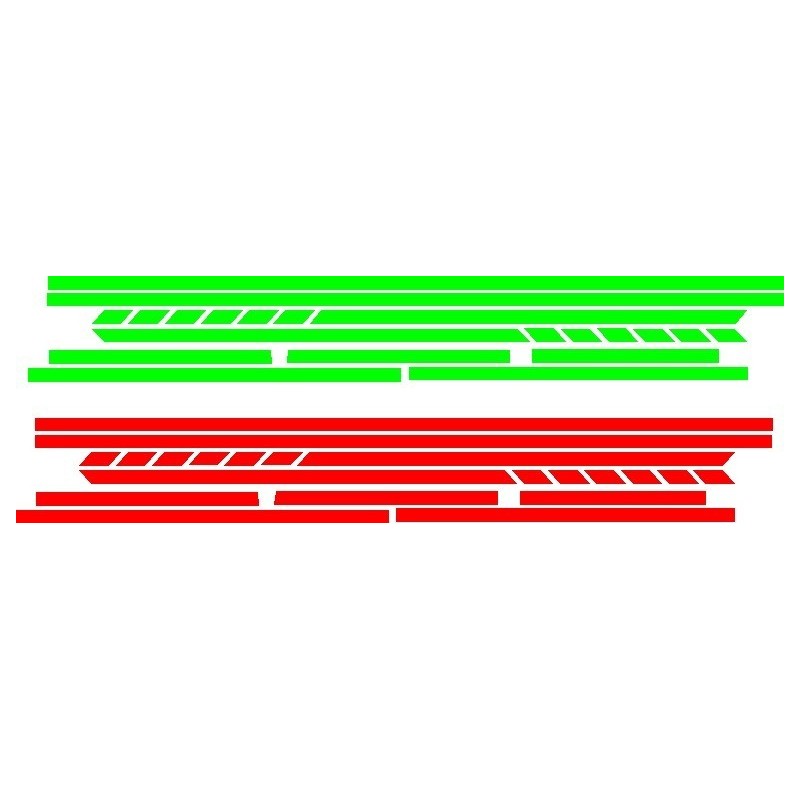 Vinilos bandera italiana fiat 500 stickers decals
