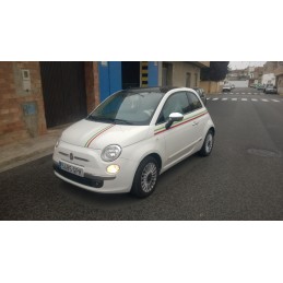 Vinilos bandera italiana fiat 500 stickers decals