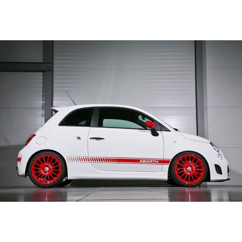 Pegatinas laterales fiat 500 abarth