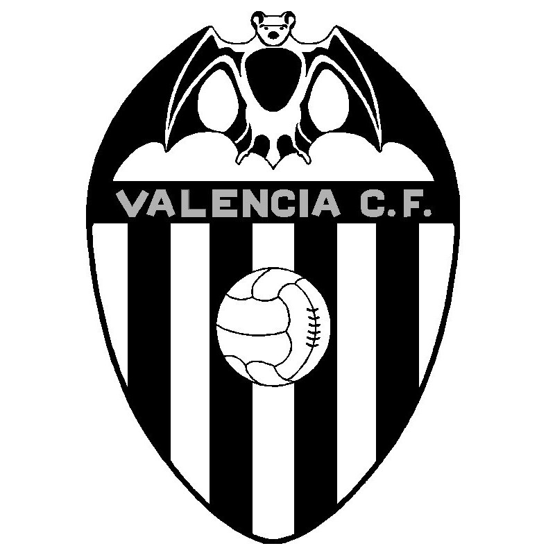 Vinilo decorativo escudo Valencia C.F