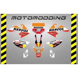 Kit pegatinas malcor racer repsol Marc Marquez