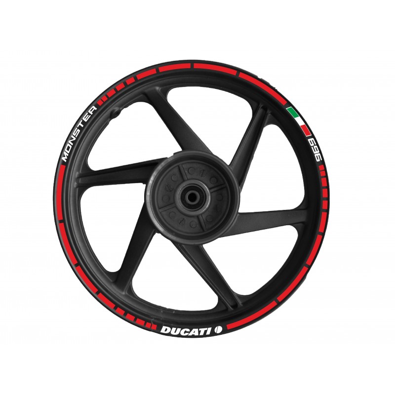 Pegatinas llantas ducati monster 696