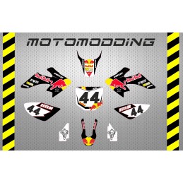 Kit pegatinas crf50 ducati réplica