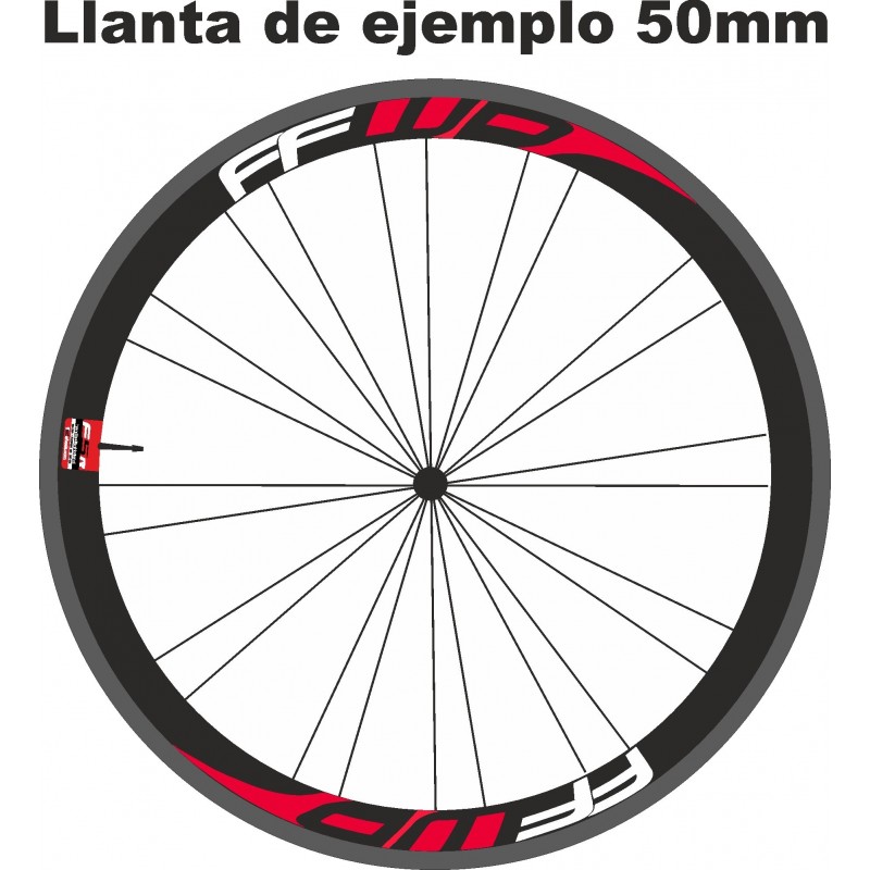 Pegatinas llantas bicileta fast forward