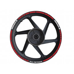 Pegatinas llantas moto ducati multistrada