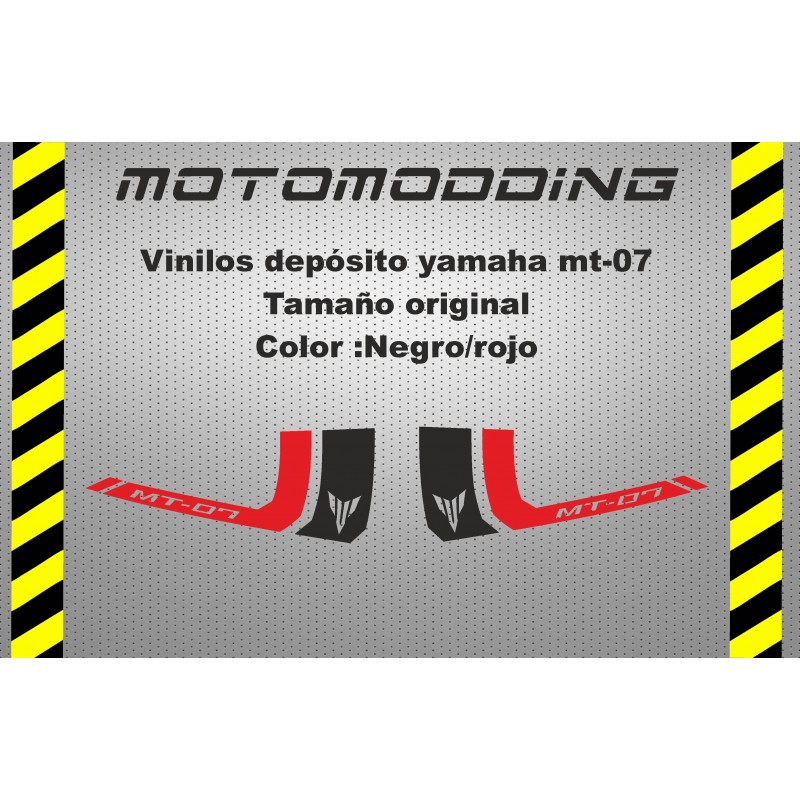 Pegatinas depósito yamaha MT-07 mt07