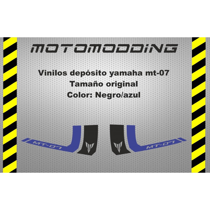Pegatinas depósito yamaha MT-07 mt07