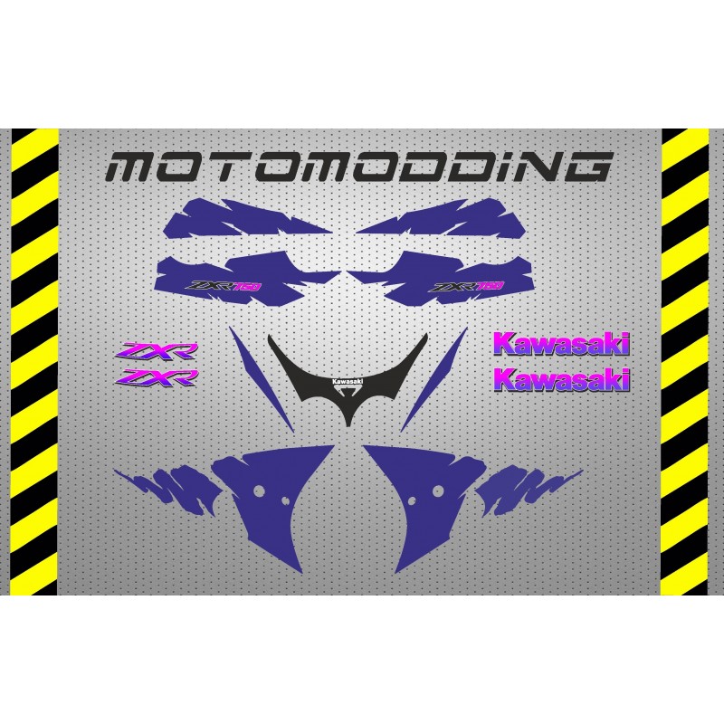 Kit adhesivos Kawasaki zx-r 750 H1