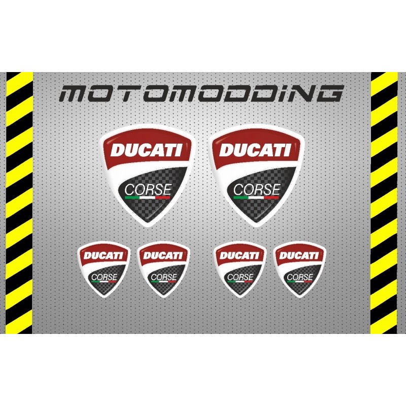 Pegatinas logotipo Ducati
