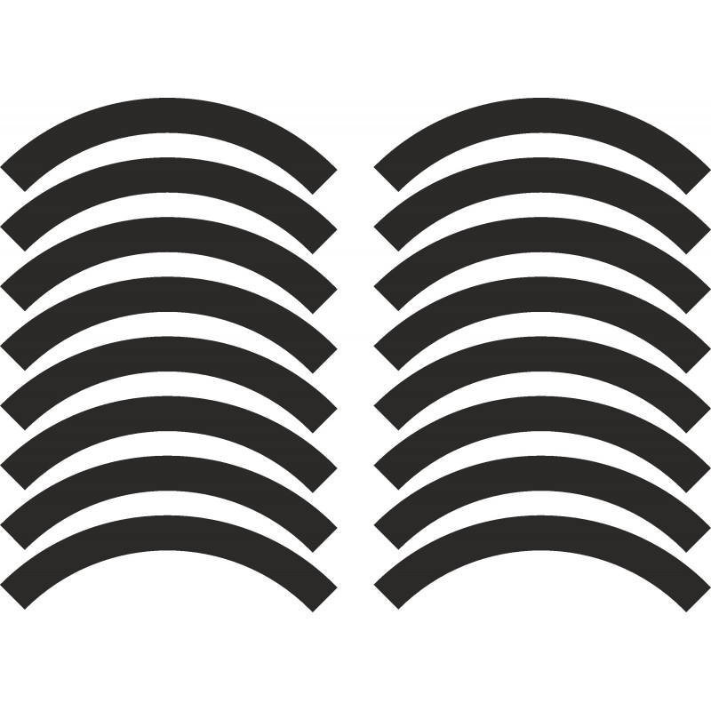 Vinilos para cubrir la llanta completa