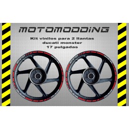 Pegatinas Ducati Monster