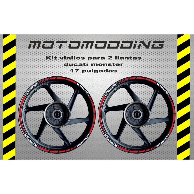 Pegatinas Ducati Monster