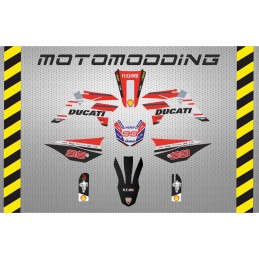 Kit pegatinas  IMR  SUPERCORSE 2018 réplica ducati 2018 Jorge Lorenzo