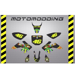 Kit pegatinas crf50 red bull réplica imr corse