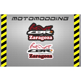 Pegatinas club cbr Zaragoza.