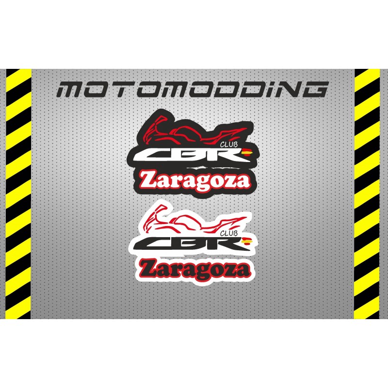 Pegatinas club cbr Zaragoza.