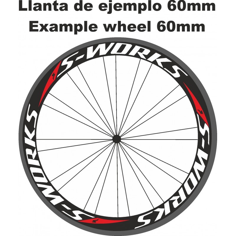 Pegatinas para llantas S-WORKS