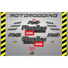 Pegatinas aprilia rs 125 réplica 1997