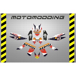 Pegatinas Derbi DRD pro  repsol réplica