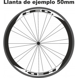 Pegatinas llantas HED  vinilos adhesivos