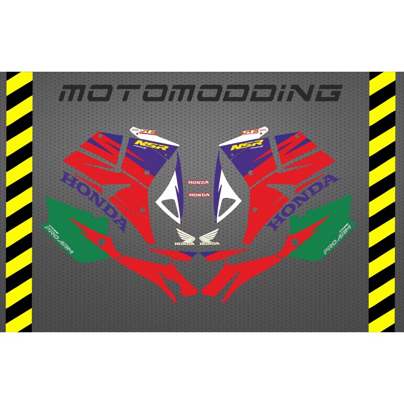 Pegatinas honda nsr