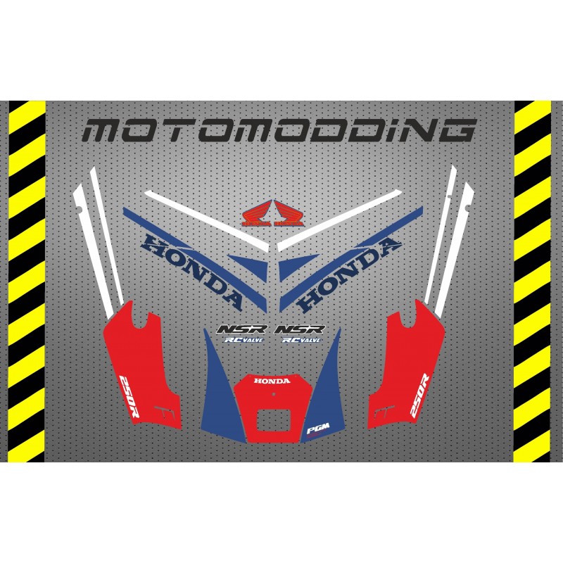 Adhesivos Honda NSR 250R mc18